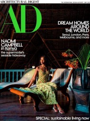 Naomi Campbell @ "Architectural Digest"