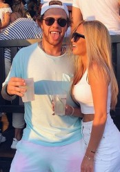 David Pastrňák & Rebecca Rohlsson