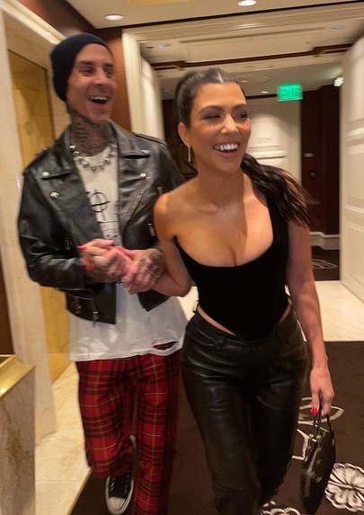 Travis Barker & Kourtney Kardashian