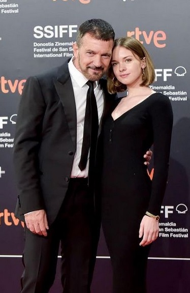 Antonio Banderas & Stella del Carmen Banderas Griffith