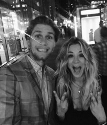 Karl Cook & Kaley Cuoco