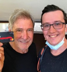 Harrison Ford & Simon Milewski