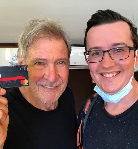 Harrison Ford & Simon Milewski