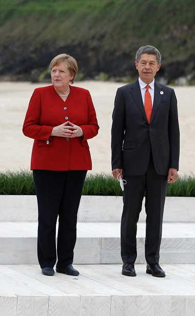 Angela Merkel & Joachim Sauer