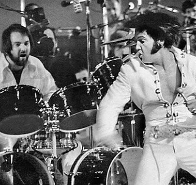 Ron Tutt & Elvis Presley