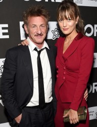 Sean Penn & Leila George