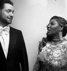 Alexis Ohanian & Serena Williams
