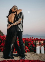 Kourtney Kardashian & Travis Barker