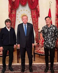 Rıdvan Dilmen, Recep Tayyip Erdoğan & Mesut Özil