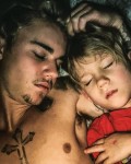 Justin & Jaxon Bieber