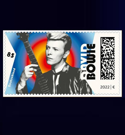 David Bowie pašto ženklas