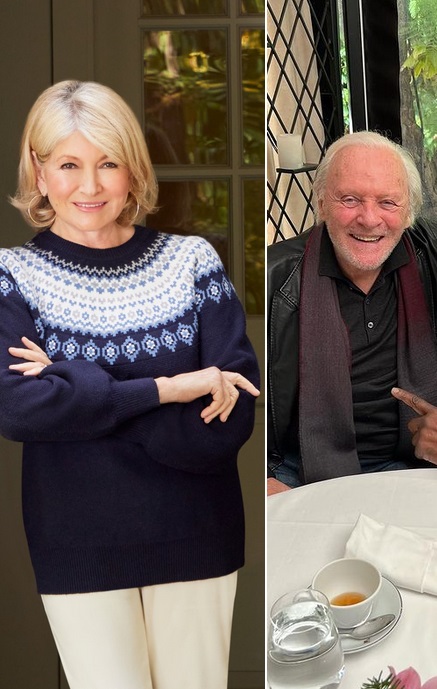 Martha Stewart / Anthony Hopkins