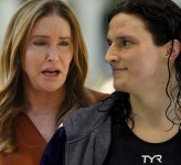 Caitlyn Jenner / Lia Thomas (fotokoliažas)