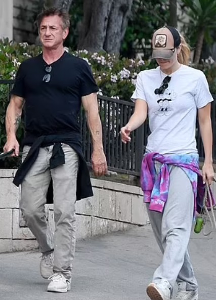 Sean Penn & Leila George