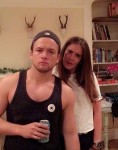 Taron Egerton & Emily Thomas