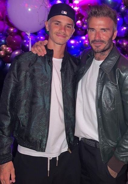 Romeo & David Beckham