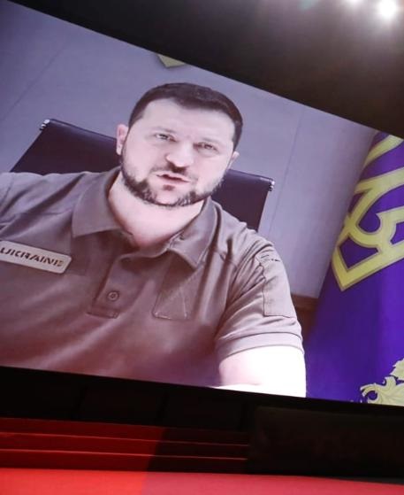 Volodymyr Zelenskyy kino ekrane