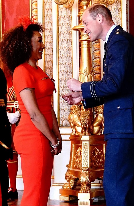 Mel B & princas William