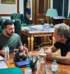 Volodymyr Zelenskyy & Ben Stiller