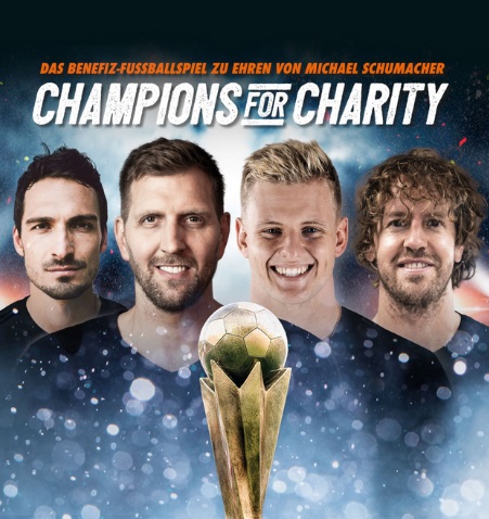 Mats Hummels, Dirk Nowitzki, Mick Schumacher & Sebastian Vettel