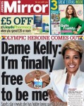Kelly Holmes @ "Sunday Mirror"