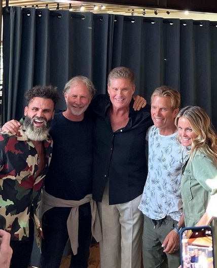 Jeremy Jackson, Parker Stevenson, David Hasselhoff, David Chokachi & Kelly Packard