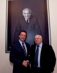 Arnold Schwarzenegger & Mikhail Gorbachev