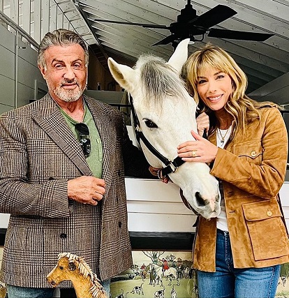 Sylvester Stallone & Jennifer Flavin