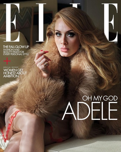 Adele @ "Elle"