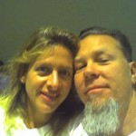 Francesca & James Hetfield