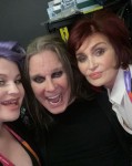 Kelly (37), Ozzy & Sharon Osbourne