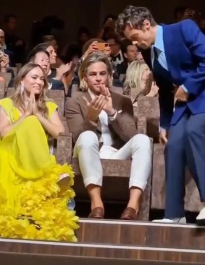 Olivia Wilde, Chris Pine & Harry Styles