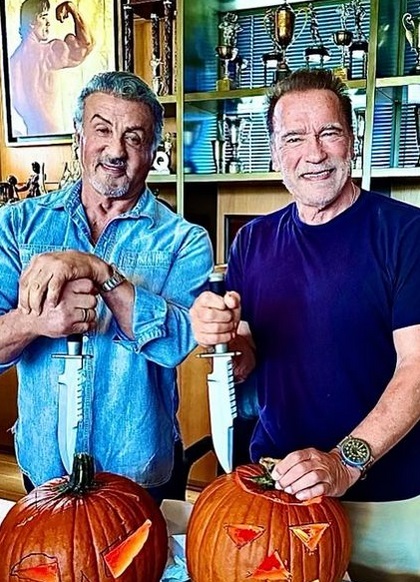 Sylvester Stallone & Arnold Schwarzenegger