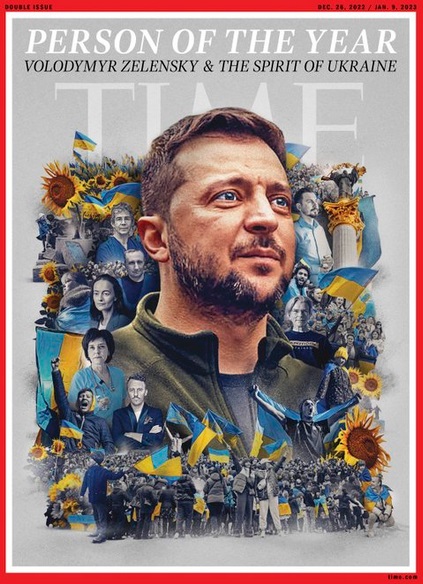 Volodymyr Zelenskyy @ "Time"