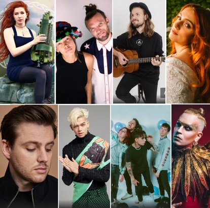 "Eurovision Song Contest 2023 – Unser Lied für Liverpool" dalyviai