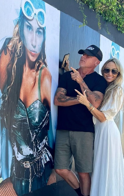 Dominic Purcell & Leticia „Tish“ Cyrus