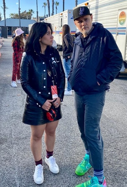 Chloe Mendel & Billy Corgan