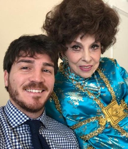 Andrea Piazzolla & Gina Lollobrigida