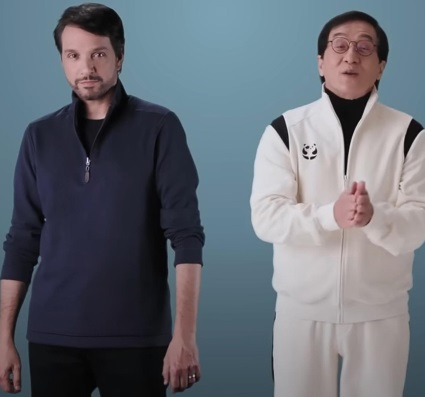 Ralph Macchio & Jackie Chan
