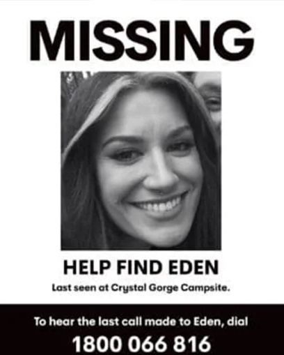 Stephanie Panozzo (29) kaip Eden (reklama)