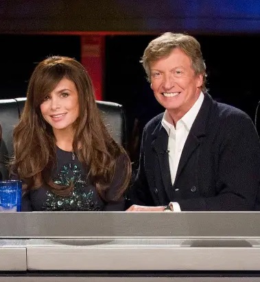 Paula Abdul & Nigel Lythgoe