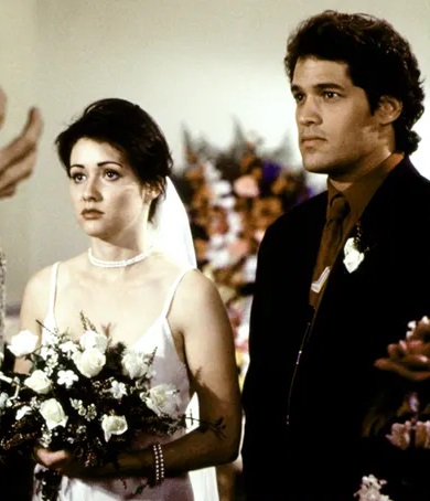 Shannen Doherty & David Gail (1990)