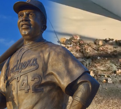 Jackie Robinson statula