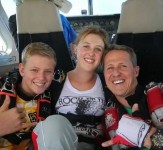Mick, Gina & Michael Schumacher