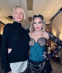 Pamela Anderson & Madonna