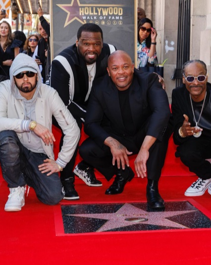 Eminem, 50 Cent, Dr. Dre & Snoop Dogg