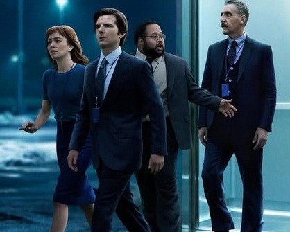 Britt Lower, Adam Scott, Zach Cherry & John Turturro