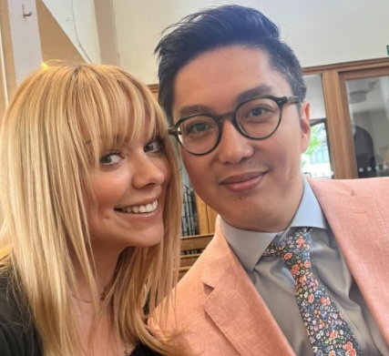 Liz McClarnon & Peter Cho