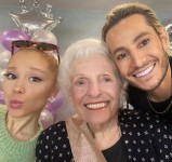 Ariana, Marjorie & Frankie Grande