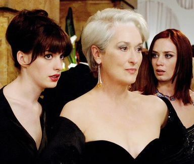 Anne Hathaway, Meryl Streep & Emily Blunt